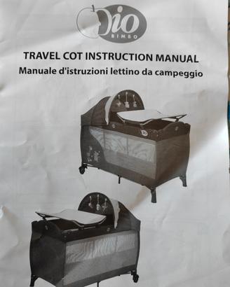 Lettino da campeggio Io Bimbo