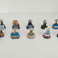 10 Palle di Vetro con Neve Piccole Città Luoghi