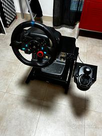 Set Sim-Racing Logitech G29 + Cambio + Supporto Pr