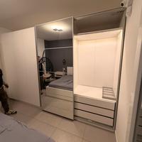 Camera matrimoniale e cameretta completa