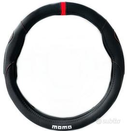 MOMO SUPERGRIP COPRIVOLANTE UNIVERSALE NERO E ROSS