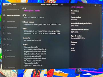 Pc da gaming NZXT