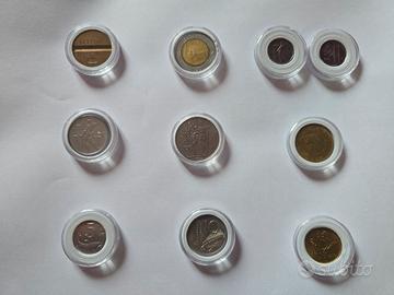 Lotto di Monete Italiane da Collezione (9 monete)