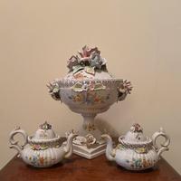 Centrotavola Ceramica  Vintage