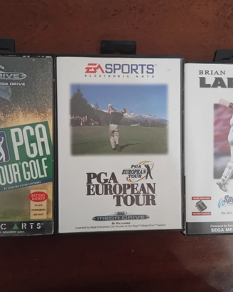 Lotto 5 Giochi Sega Mega Drive COMPLETI CIB (PGA t