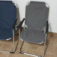 sedie pieghevoli campeggio alluminio