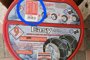 Catene neve per auto