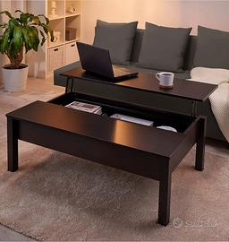 Tavolino da Salotto con Piano Sollevabile tavolo 