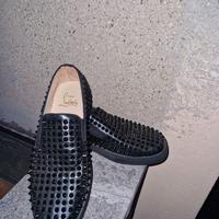 Scarpe Louboutin Dandelion spikes loafers uomo