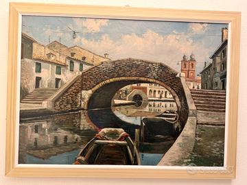 Quadro PALLANTI dipinto a mano di VENEZIA