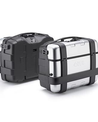 COPPIA VALIGIE GIVI MONOKEY TRK33N TREKKER ALLUMIN