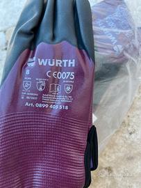 Guanti Wurth Multifit 0il Grip Tg. 8- Nuov