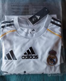 maglia Real Madrid bianca Adidas nuova taglia m