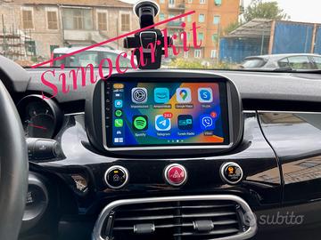 Autoradio car Tablet android 13 gps per FIAT 500X