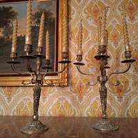 CANDELABRI IN PELTRO