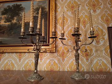 CANDELABRI IN PELTRO