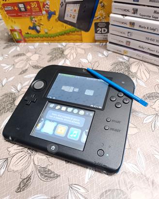 Nintendo 2ds con 7 giochi 
