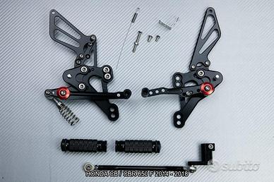 Pedane arretrate HONDA CB650F CBR 650 F 2014 2018