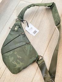 Marsupio tracolla 7x8FLR verde militare