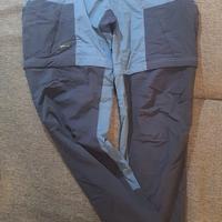 Pantaloni trekking convertibili 