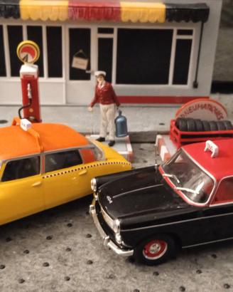 Citroen DS19 e Peugeot 404 taxi Altaya 1/43