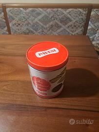 Barattolo biscotti  di latta anni '60