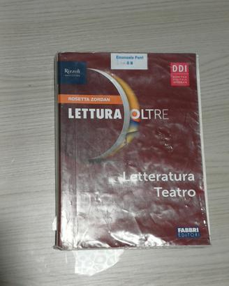 Libro scolastico "lettura oltre" 