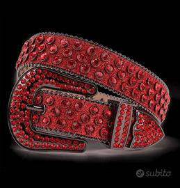 Cintura unisex rossa nuova