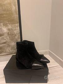 Stivaletti donna in pelle scamosciata 37