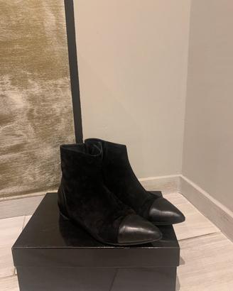 Stivaletti donna in pelle scamosciata 37