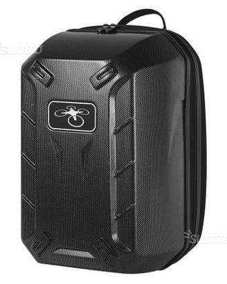 Zaino porta drone dji effetto carbonio