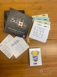 Lotto 2 Giochi da Tavolo - Sudoku e Colpi di genio