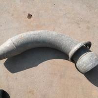 Tubo per scarico laterale per botte liquame