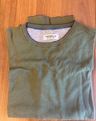 Maglioncino estivo Fred Mello verde