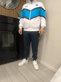 Tuta SSC.NAPOLI POLYSTRETCH BIANCA 25-26 