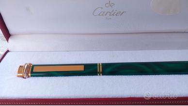 Penna Must de cartierParis roller verde malachite