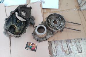 coppia carter vespa piaggio faro basso v 30 m 1951