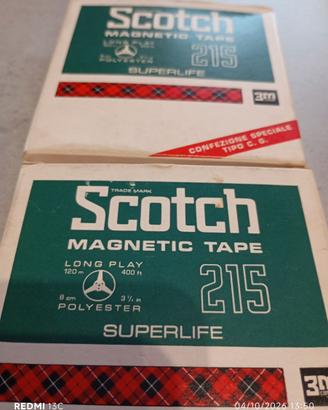 Bobine Magnetiche Scotch Magnetic Tape SuperLife
