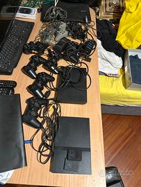 ps2 con joystick e menory