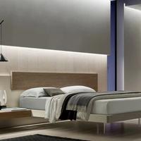 Letto boiserie matr. Scacco di  Homi