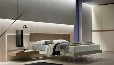 Letto boiserie matr. Scacco di  Homi