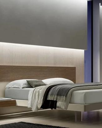Letto boiserie matr. Scacco di  Homi