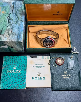 Rolex Gmt Master ll Coke 16710 full set