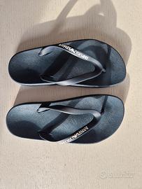 Infradito Emporio Armani blue donna - Taglia 39