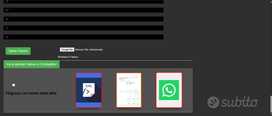 🧾 Software di Gestione Clienti e Fatture