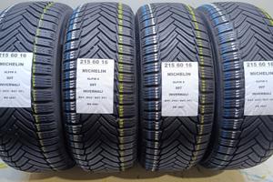 4 GOMME 215 60 16 MICHELIN INV RIF4647
