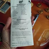 Les Paul Gibson Standard originale certificato USA