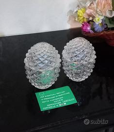 Uova coppia vintage! Cristallo imperatore !