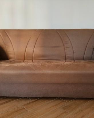 Divano Dahlia 3 posti  con contenitore e  letto
