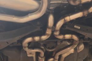 Scarico con valvola golf R mk6